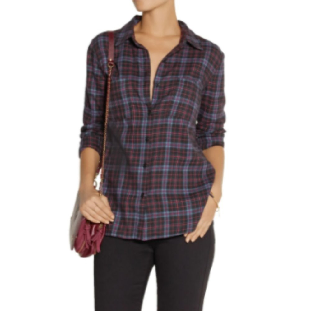 SPLENDID Hayes plaid cotton shirt